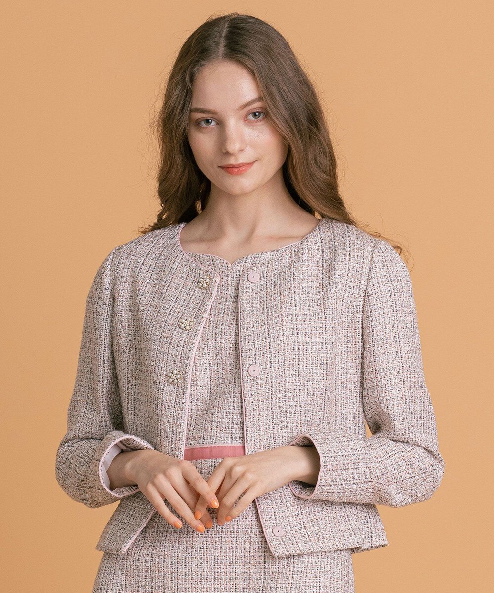 【オンワード】 TOCCA>ジャケット/アウター 【洗える!】PRIMAVERA JACKET ジャケット ネイビー 0 レディース 【送料無料】