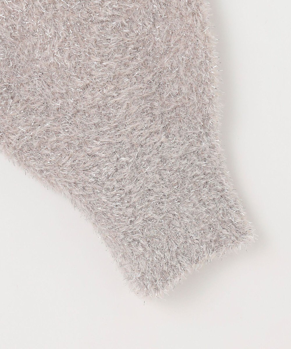 ANY シャイニーニットカーディガン 