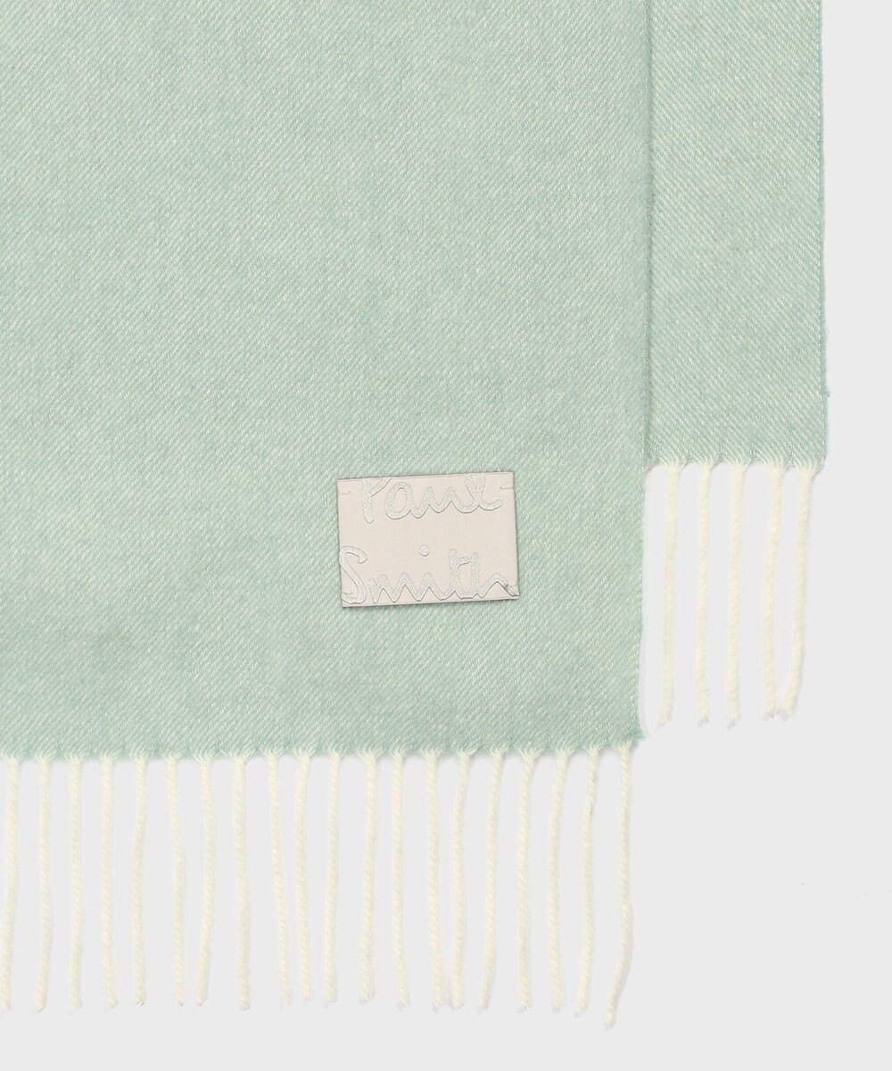 Paul Smith Cropped Logo カシミヤブレンド マフラー 