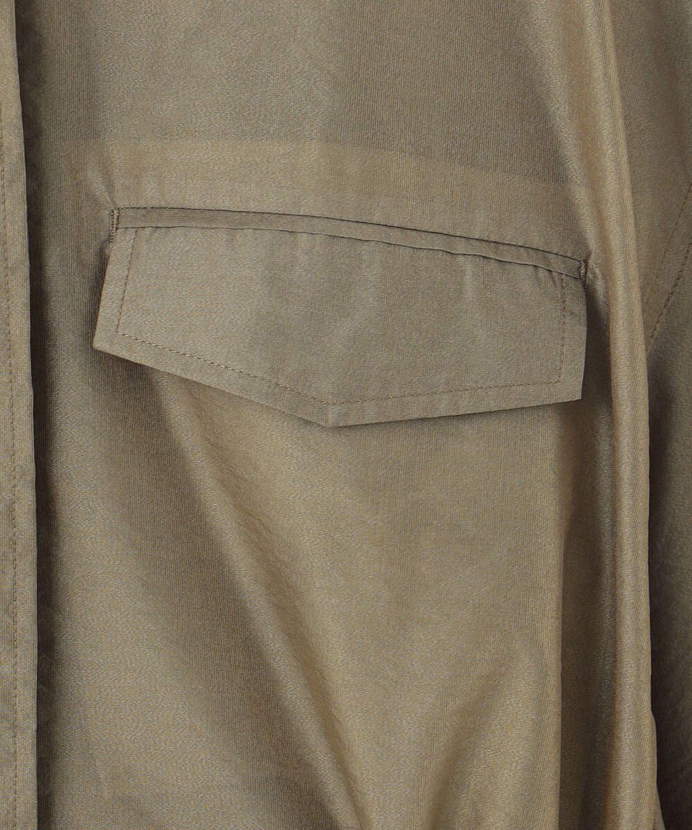 uncrave シアーオーガンジー ミリタリーブルゾン 