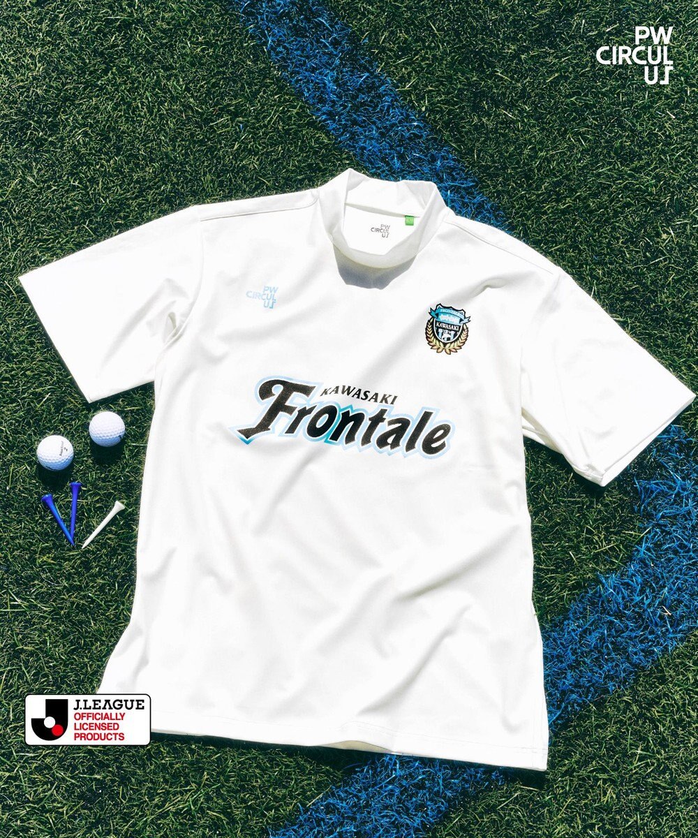 PW CIRCULUS 【UNISEX】J.LEAGUE モックネック J1所属の20クラブコラボ ゴルフ 