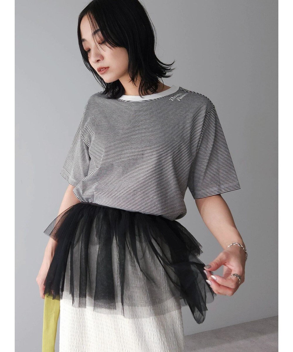 Green Parks マルチｗａｙチュールプリーツベルト 