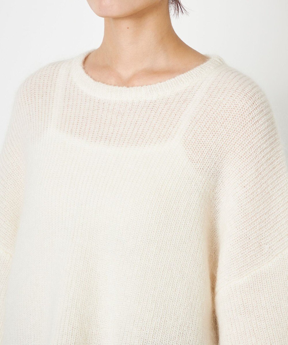NAVE 【ReNAVE】ウールモヘア クルーネックニット 