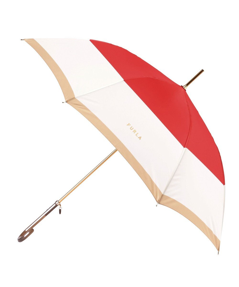 MOONBAT 【耐風】FURLA 長傘 カラーボーダー 日本製 