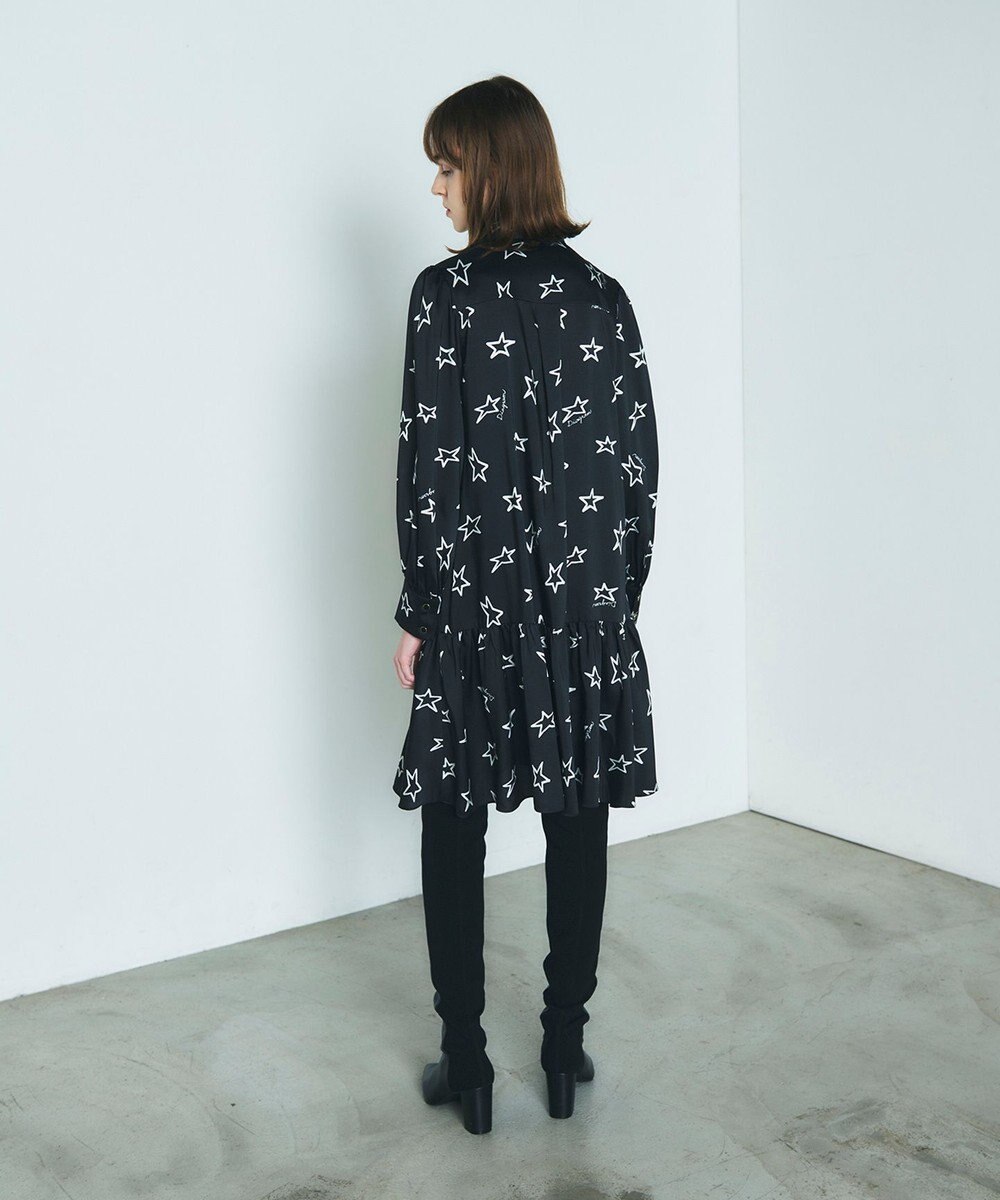 GRACE CONTINENTAL スタープリントミニワンピース 