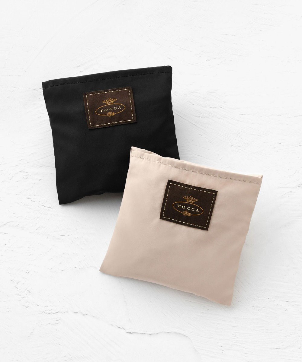 TOCCA 【WEB＆一部店舗限定】【折り畳み収納可能】POINT OF RIBBON ECOBAG エコバッグ 