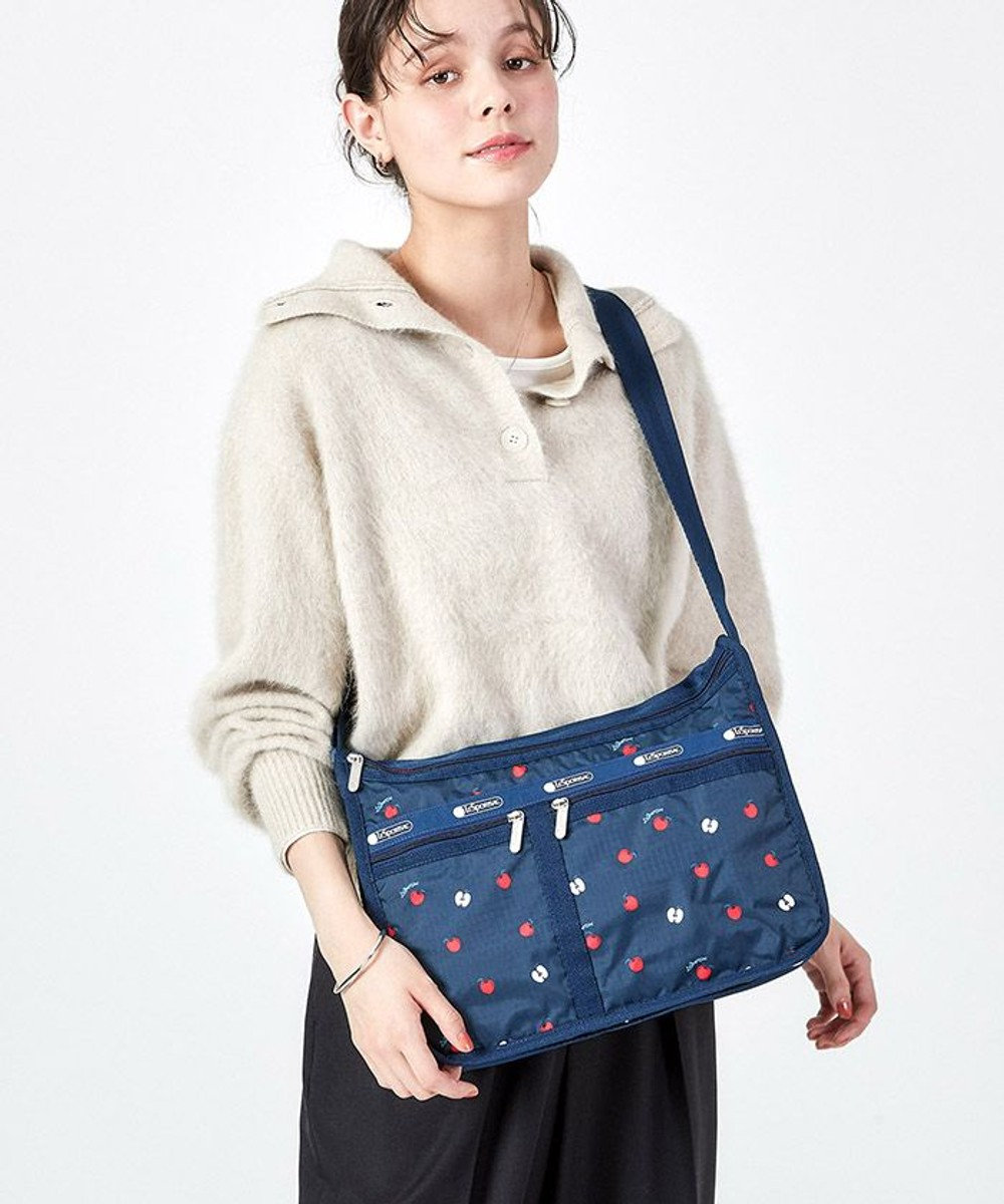 LeSportsac DELUXE EVERYDAY BAG/レッドデリシャスネイビー レッドデリシャスネイビー