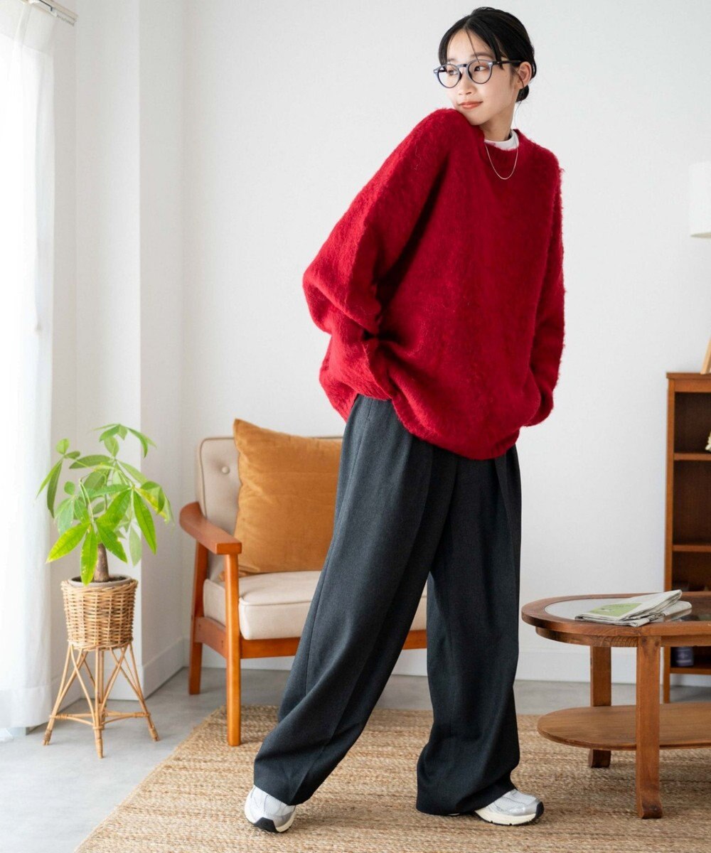 WEGO モヘアライクBIGプルオーバー 