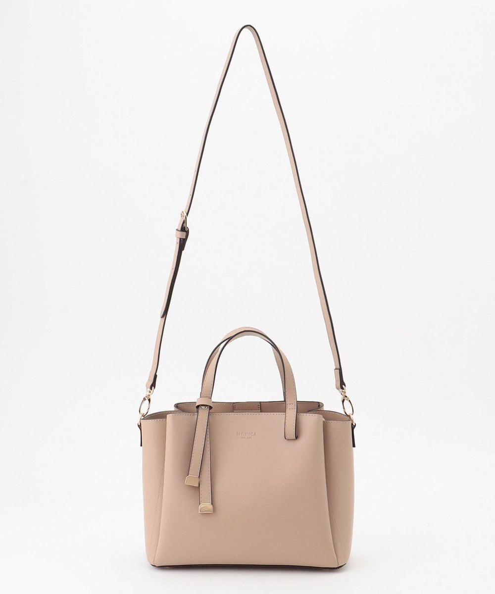 LA BAGAGERIE 【MONICA】ボウタイリボンハンドバッグ 