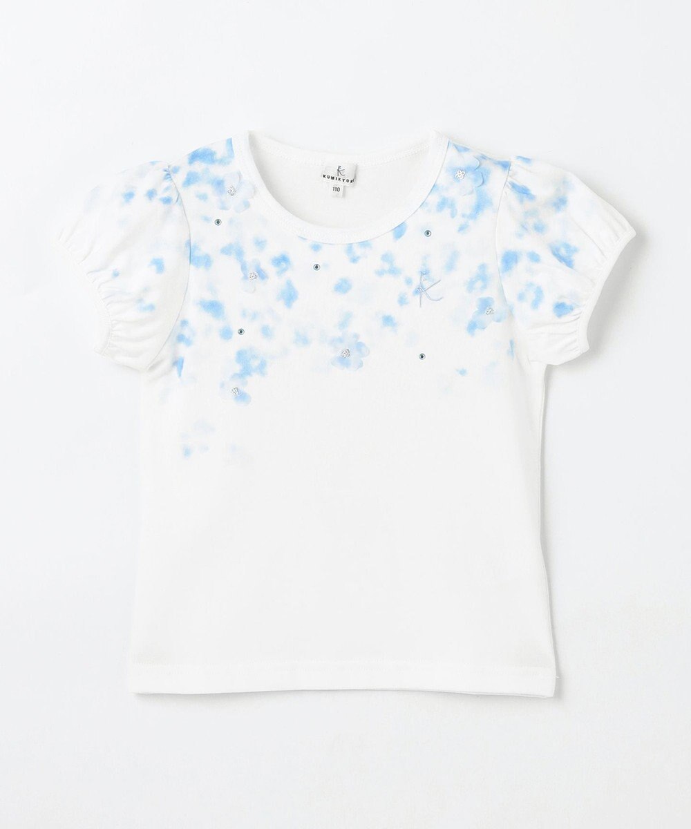 組曲 KIDS 【110-140㎝】ミスティフラワー Tシャツ 