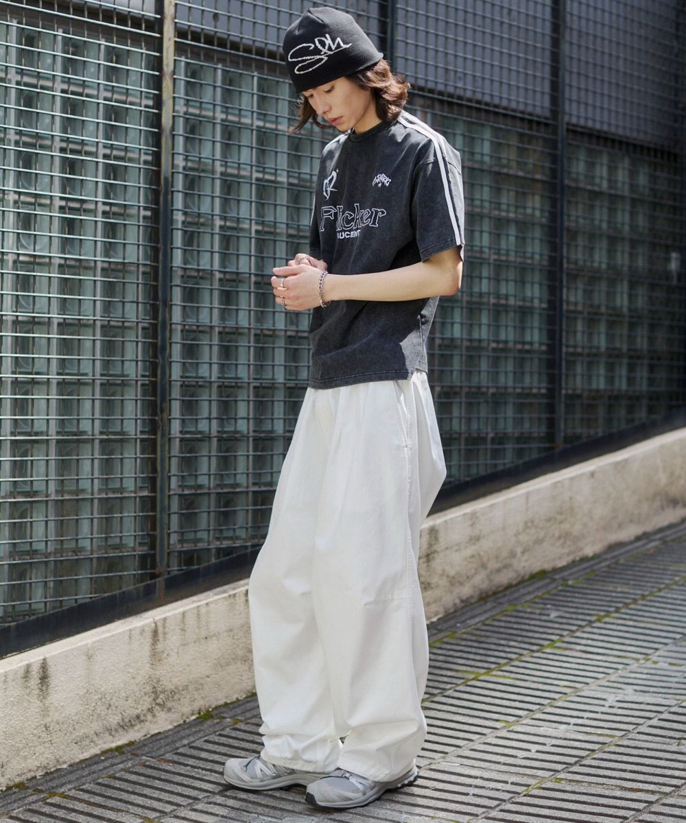 WEGO 【ユニセックス着用ITEM/SMLサイズ展開】イージーサーカスパンツ 
