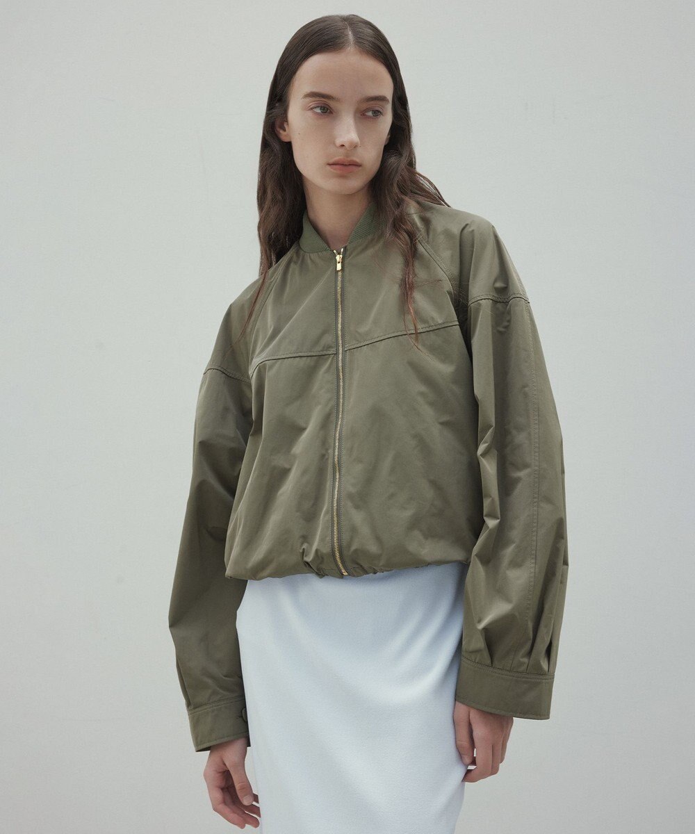 BEIGE， 【洗える】LOTUS / ライトショートブルゾン 