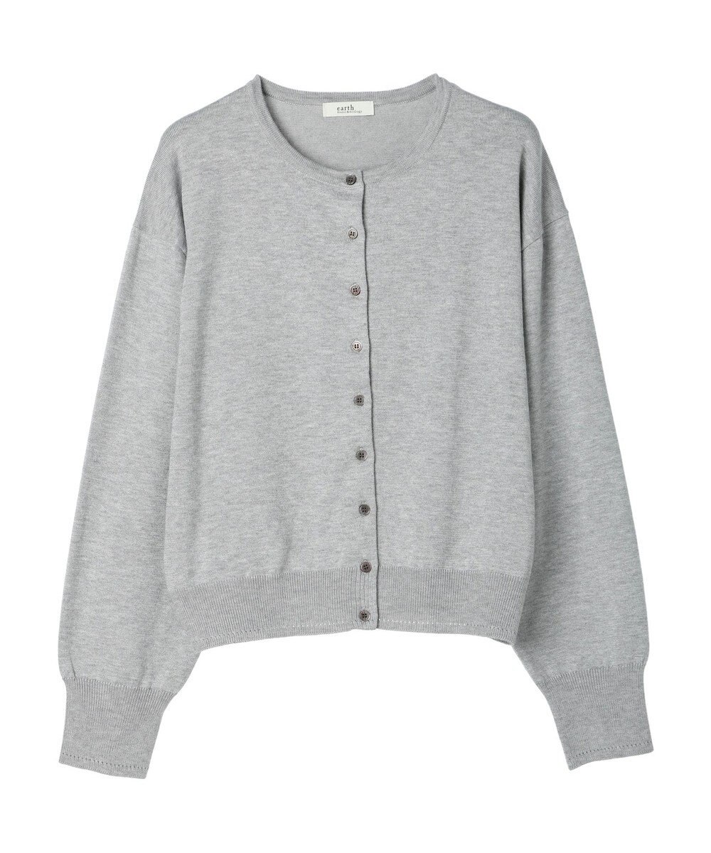 earth music&ecology ＵＶカット加工　ベーシックカーディガン 