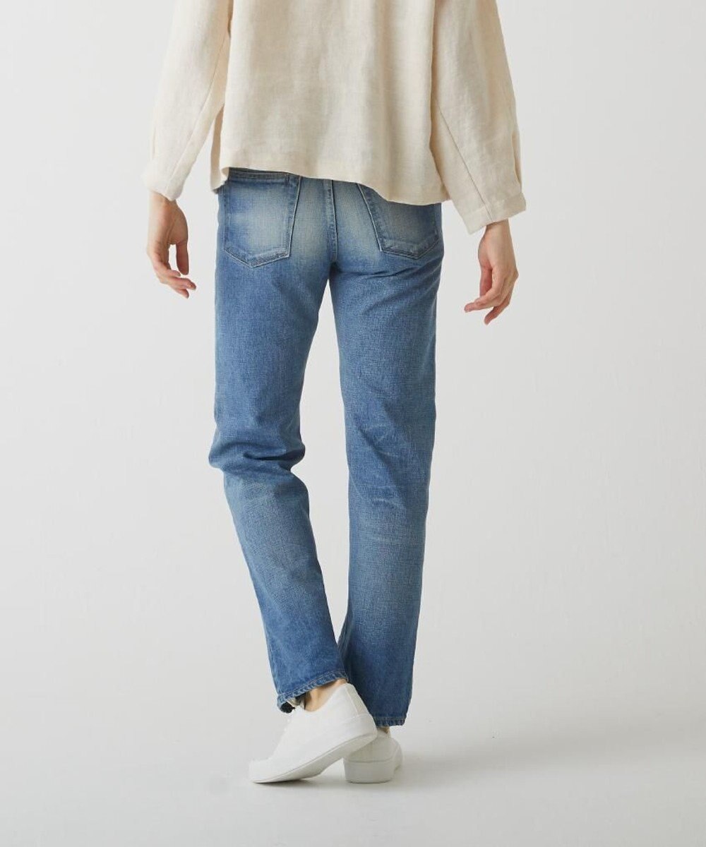 caqu modern classic テーパードデニムパンツ USEDWASH 