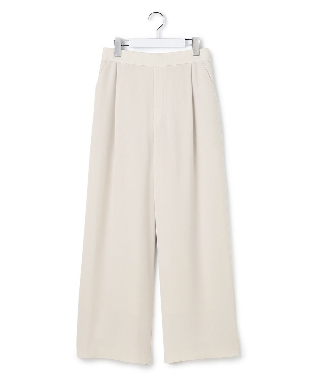 23区 【WEB&一部店舗限定】ストレッチジョーゼット ワイドパンツ 