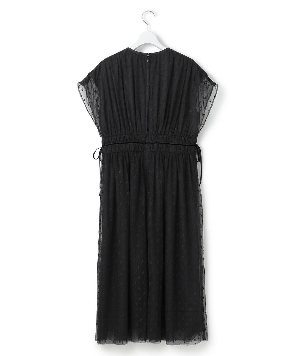 23区 【APPLAUDIR】シャーリングカットチュール ドレス 