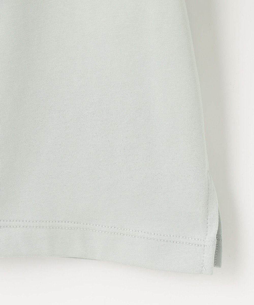 J.PRESS LADIES 【洗える】プレーティングジャージー フロントタック カットソー 