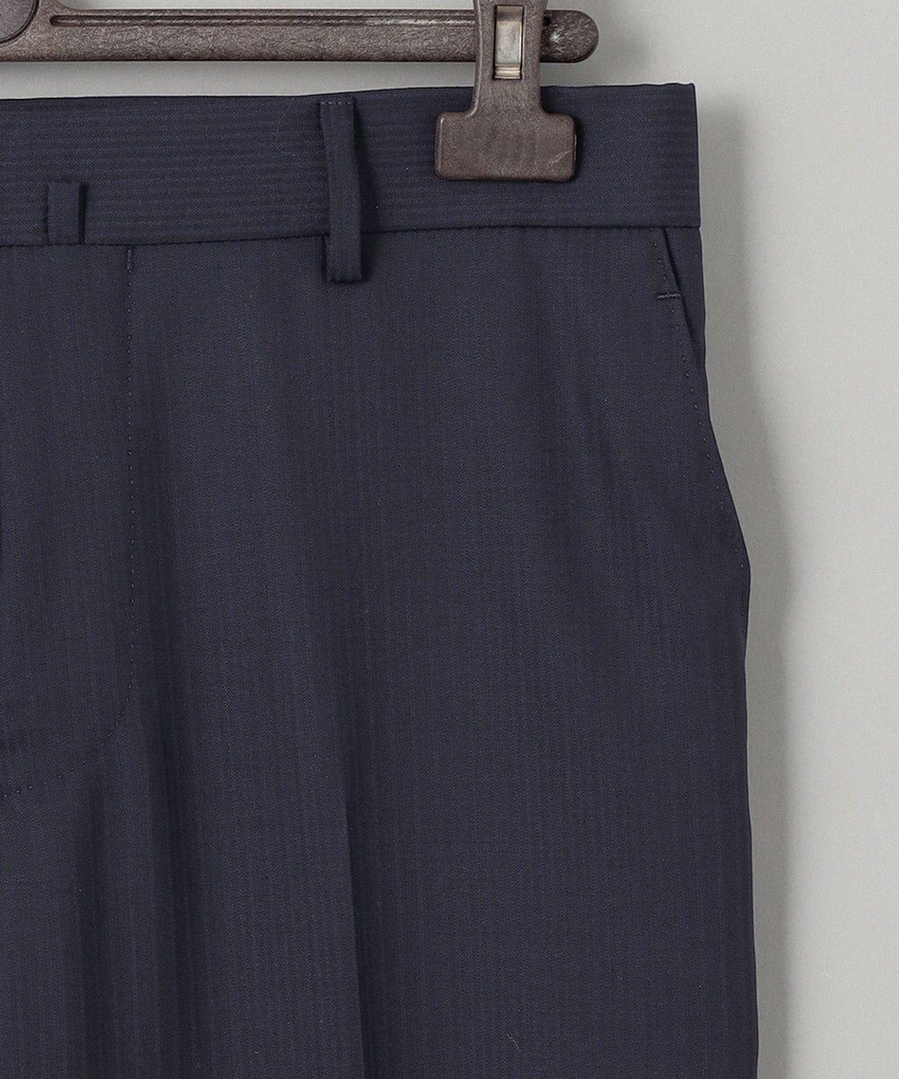 GOTAIRIKU 【御幸毛織】Superio160 ウールカシミヤ スーツ（ネイビーストライプ） 