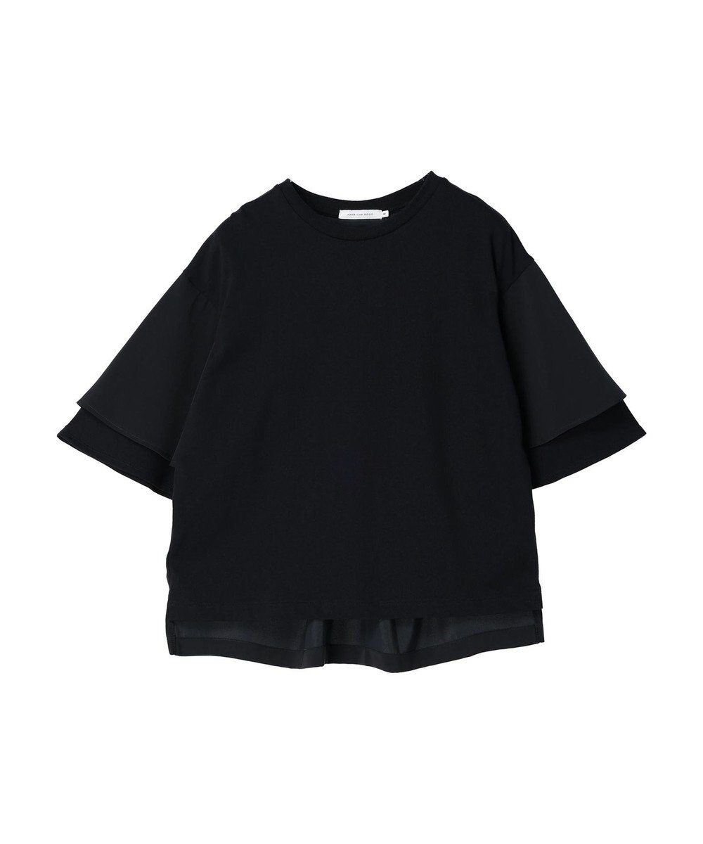 AMERICAN HOLIC 異素材スリーブプルオーバー 