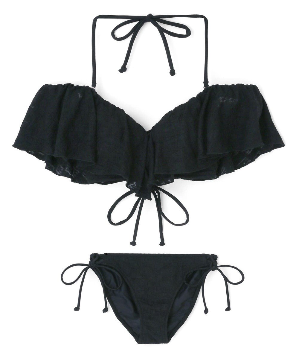 San-ai Resort（三愛水着楽園） 軽い着け心地でしっかり盛れる【楽盛り水着】　フリルワイヤービキニ　9M・11L　【San-ai Resort（サンアイリゾート）】 