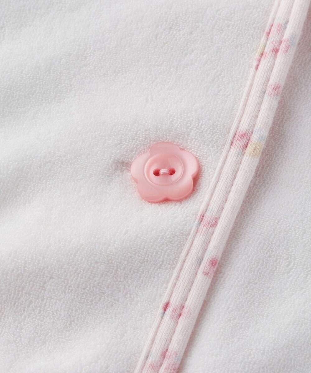 MIKI HOUSE HOT BISCUITS 【70-90cm】 パイル素材おでかけポンチョ 