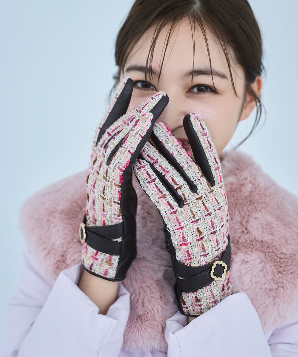 TOCCA 【タッチパネル対応】TWEED GLOVES 手袋 