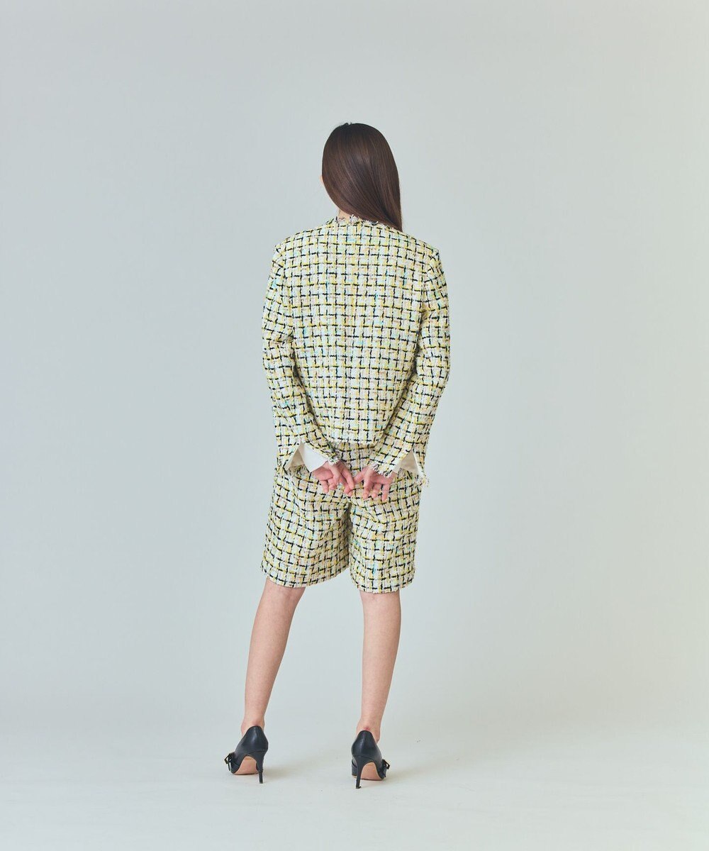 GRACE CONTINENTAL チュールヤーンツイードジャケット 