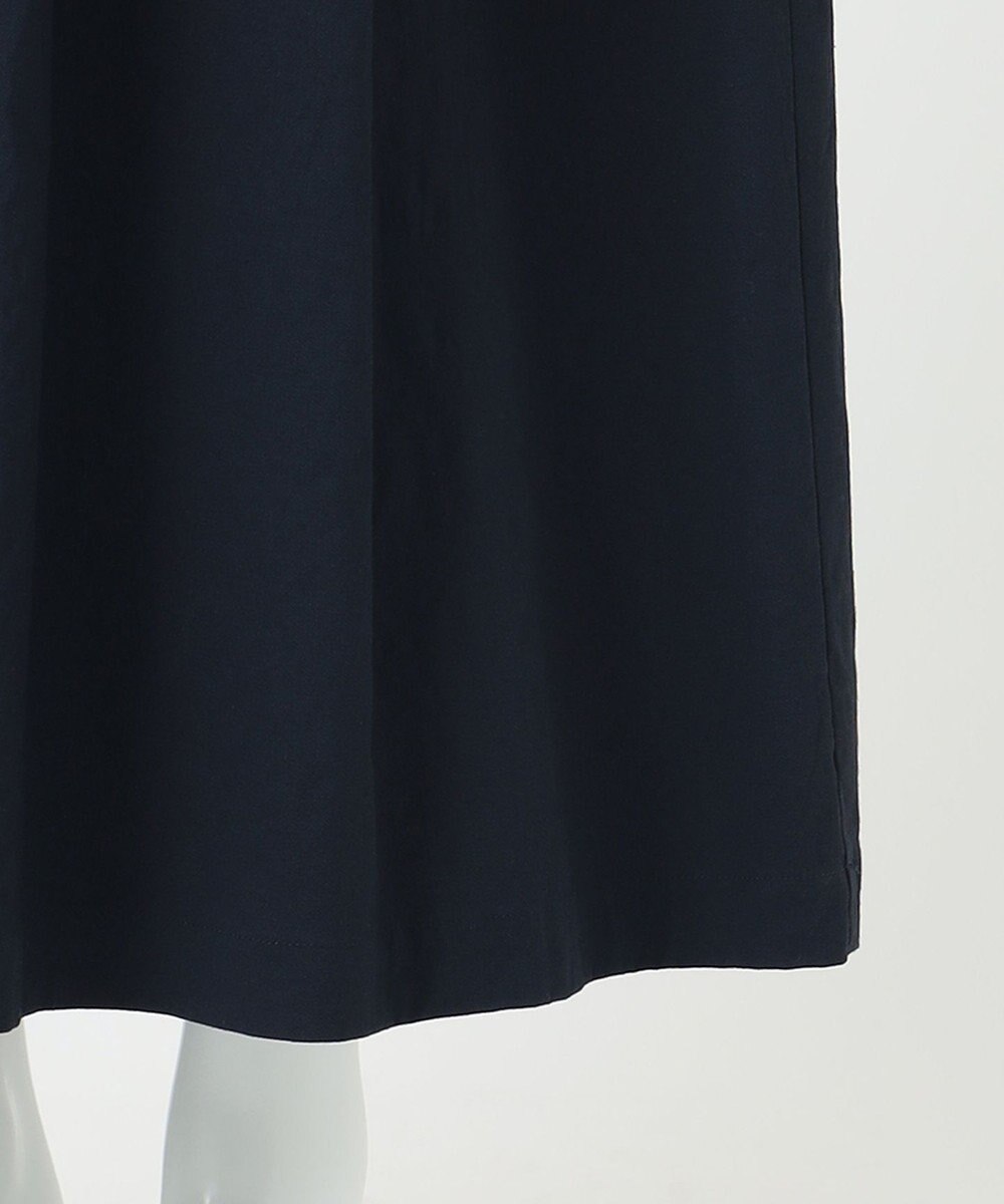 23区 【R(アール)】クリスピーリネンストレッチ 半袖ワンピース 