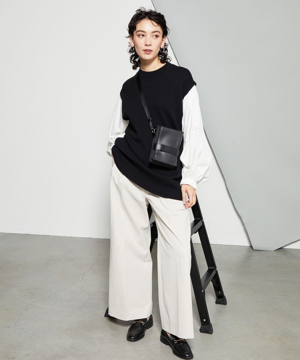 Y'SACCS ベルトスクエアミニマムショルダーバッグ 