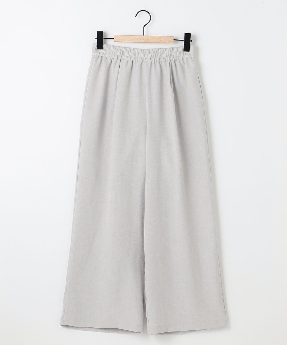 SHARE PARK LADIES ドライタッチリネンライクパンツ 