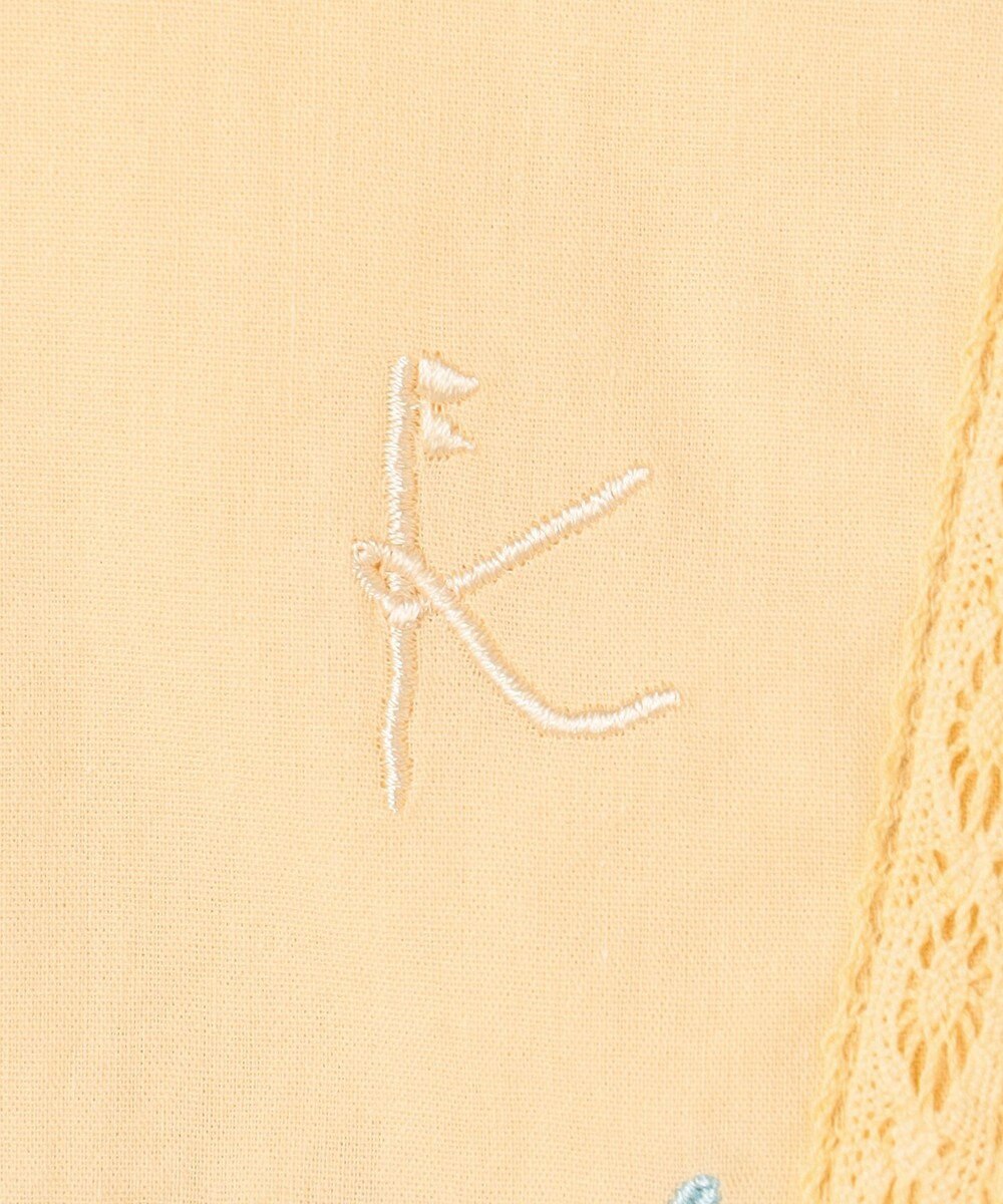 組曲 KIDS 【110-140㎝】 フラワーエンブロイダリーブラウス 