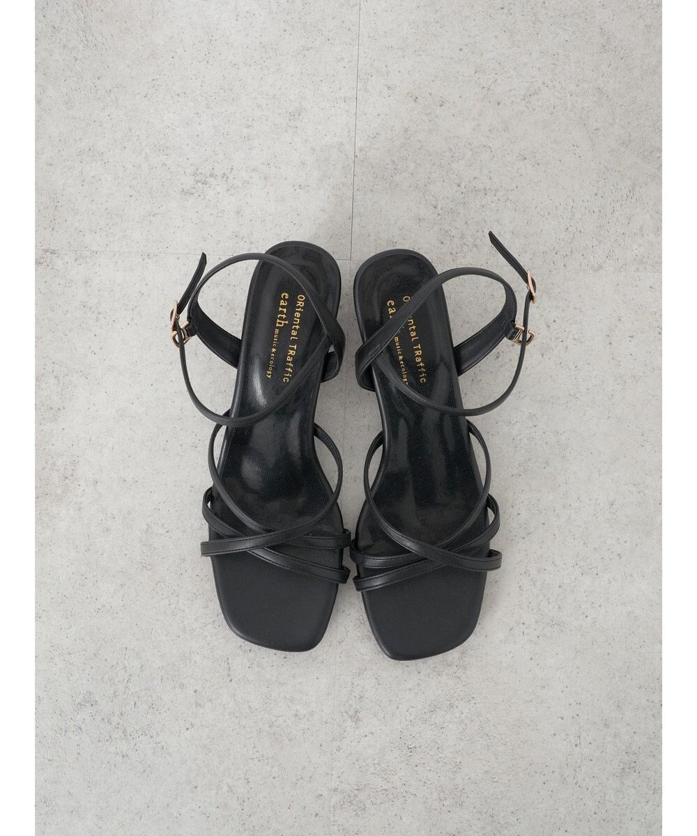 earth music&ecology ＯＲｉｅｎｔａｌＴＲａｆｆｉｃ　ナローストラップサンダル 