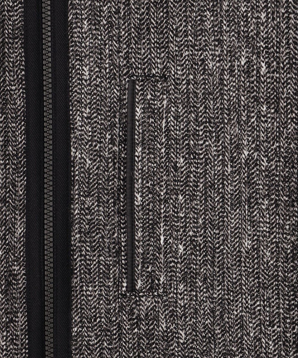 JOSEPH ABBOUD 【リバーシブル】ツィーディーフリースリバーシブル ブルゾン 