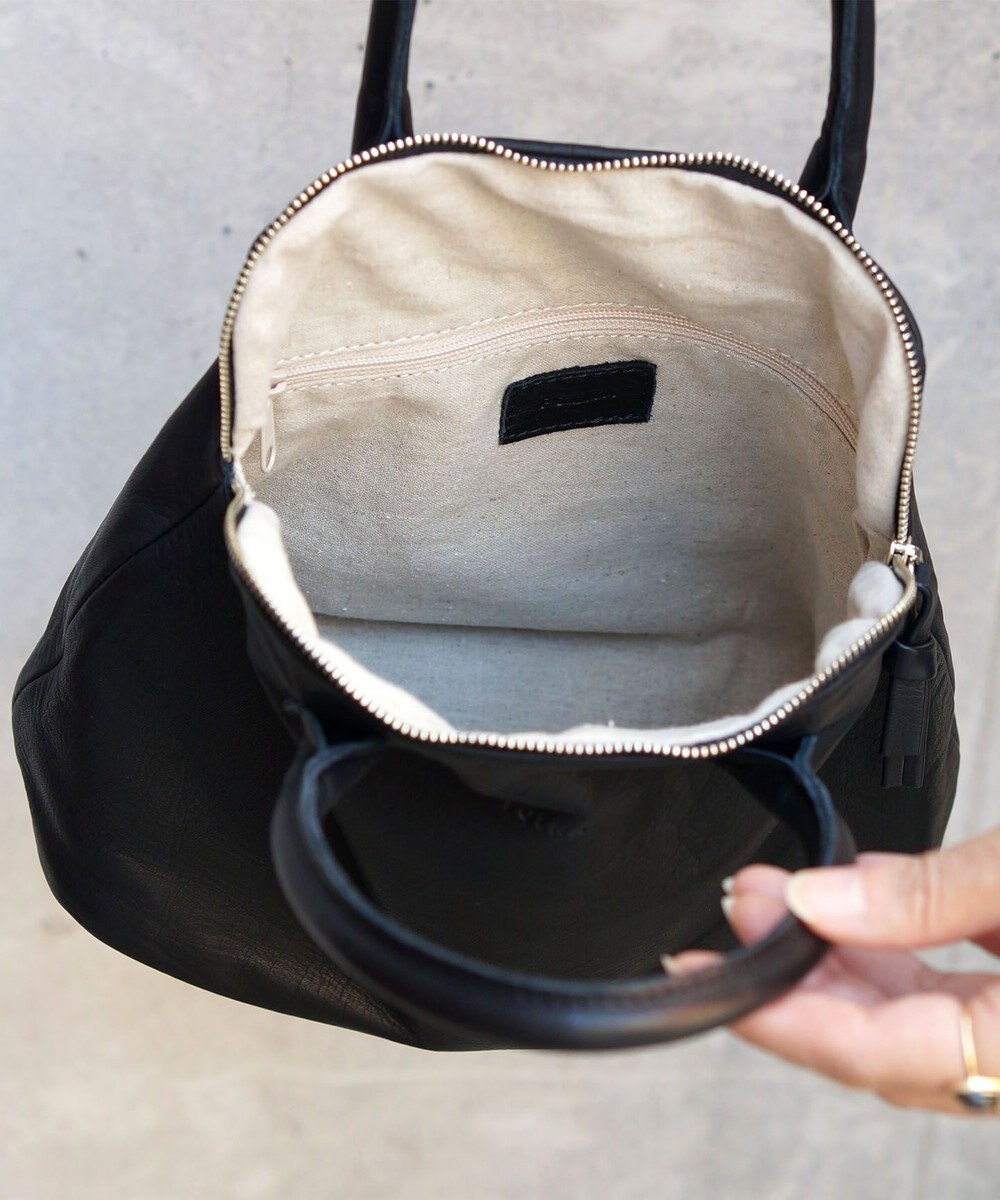 FOLNA RD ソフトレザーブガッティボストンバッグ 