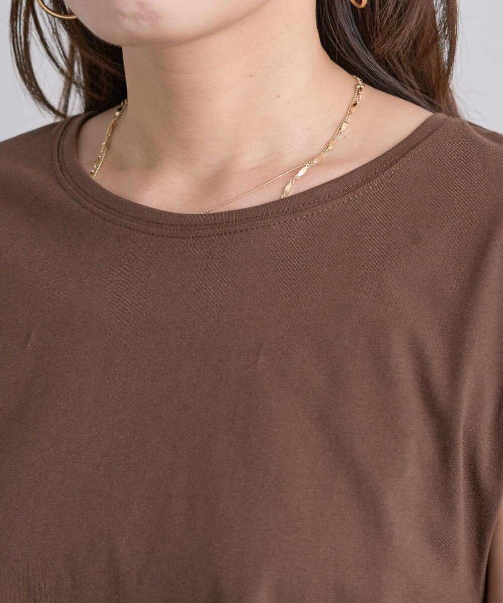 Green Parks 裾レースイレヘムフレンチＴシャツ 