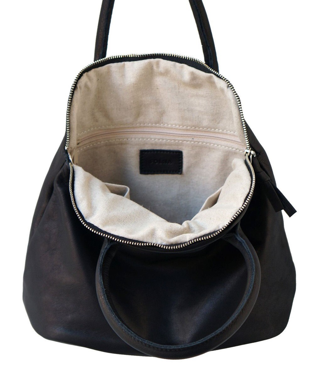 FOLNA RD ソフトレザーブガッティボストンバッグ 