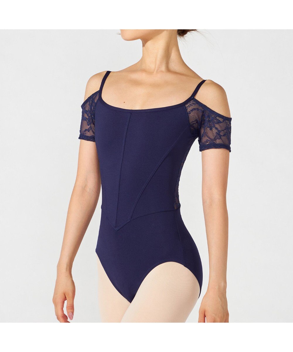 Chacott 【MADOKA SUGAI】オフショルダーレオタード 