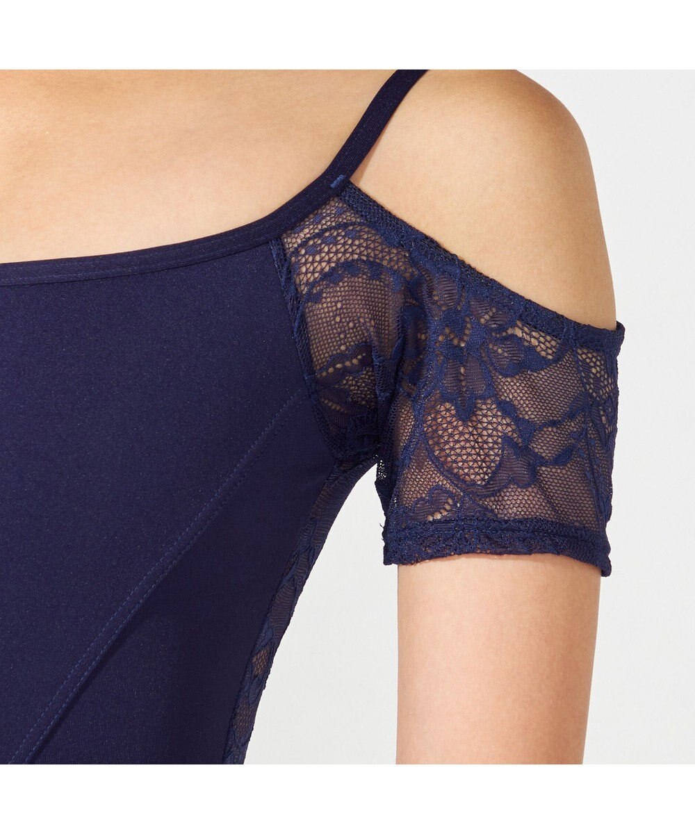 Chacott 【MADOKA SUGAI】オフショルダーレオタード 