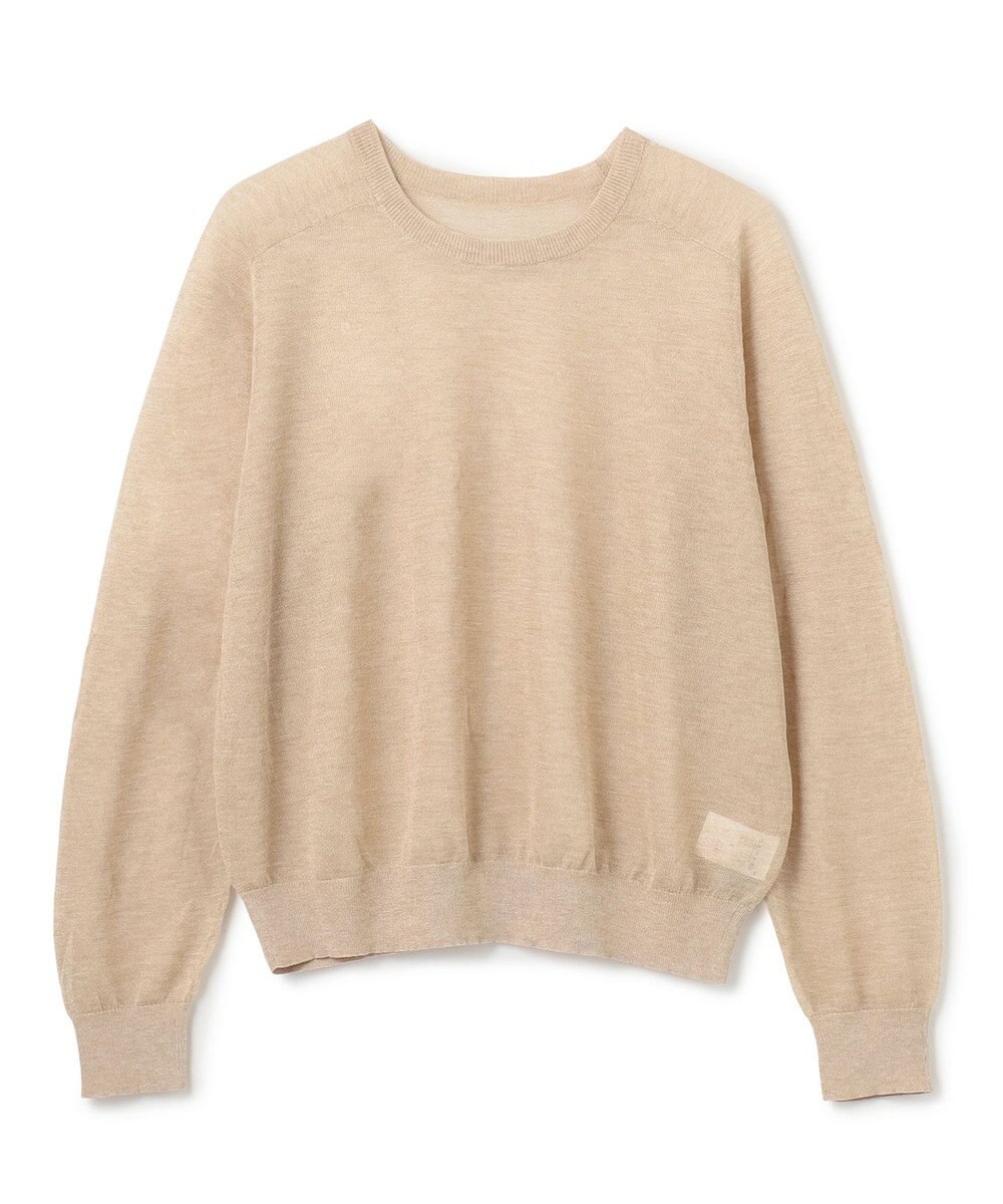 UNFILO L ラメシアー ニット 