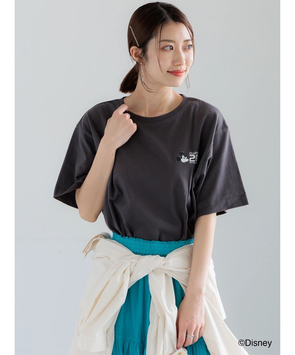 Te chichi 【Disney】MICKEY/ロゴプリントTシャツ 