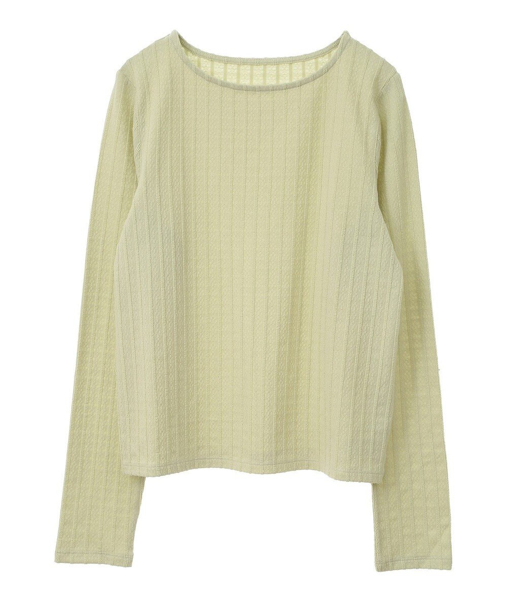 earth music&ecology ぽこぽこプルオーバー 