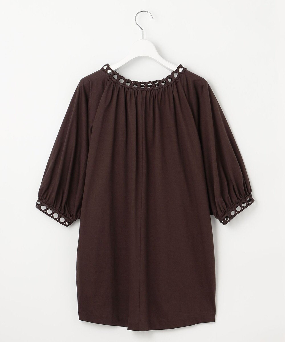 自由区 S 【洗える】コード刺繍 カットソー 