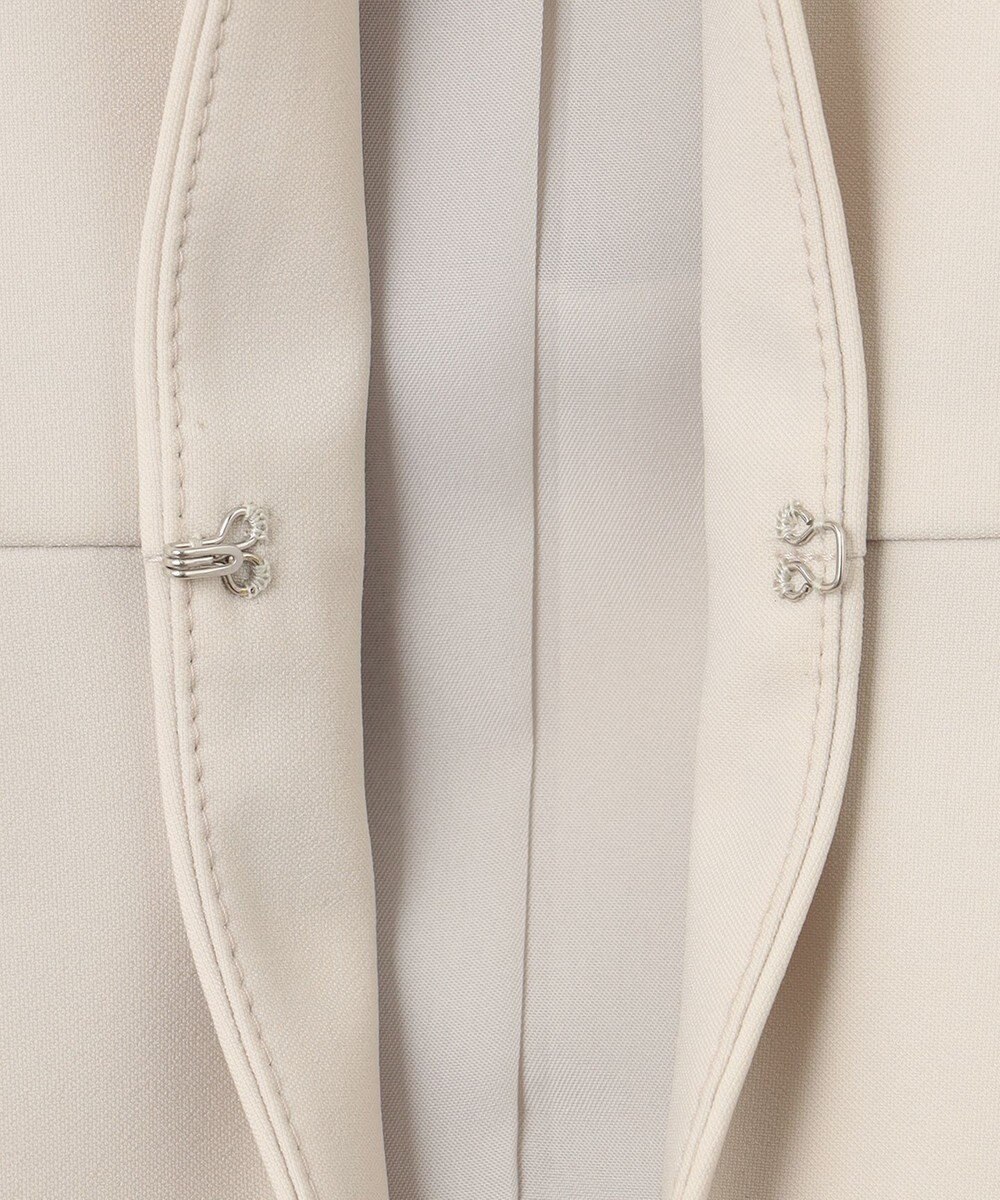 ANY SIS 【セットアップ対応】セレモニーダブルクロス ノーカラー ジャケット 