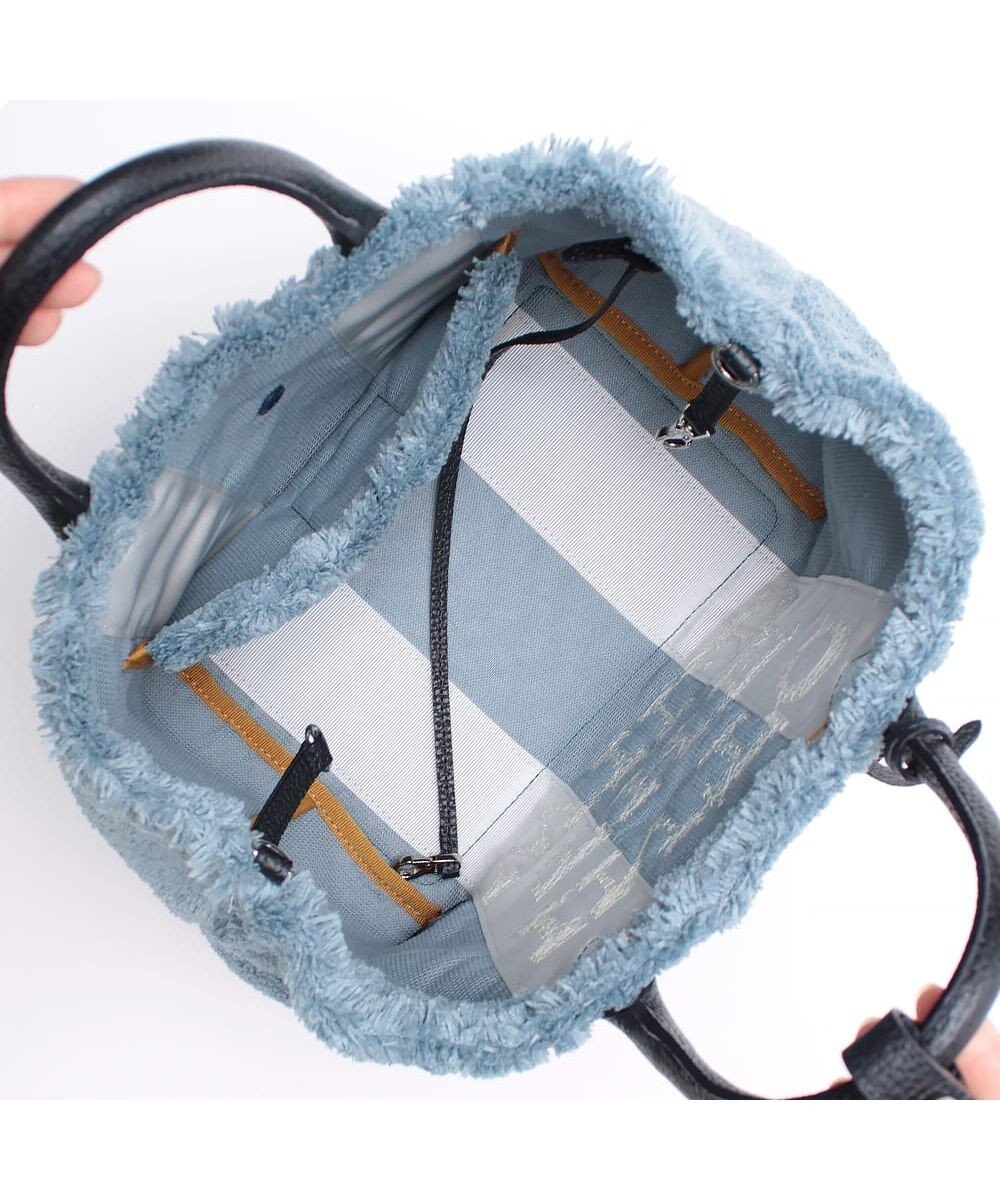 A.D.M.J. 【もこもこ】オスカー/コード刺しゅうキューブトート21cm(Dカン＋) 