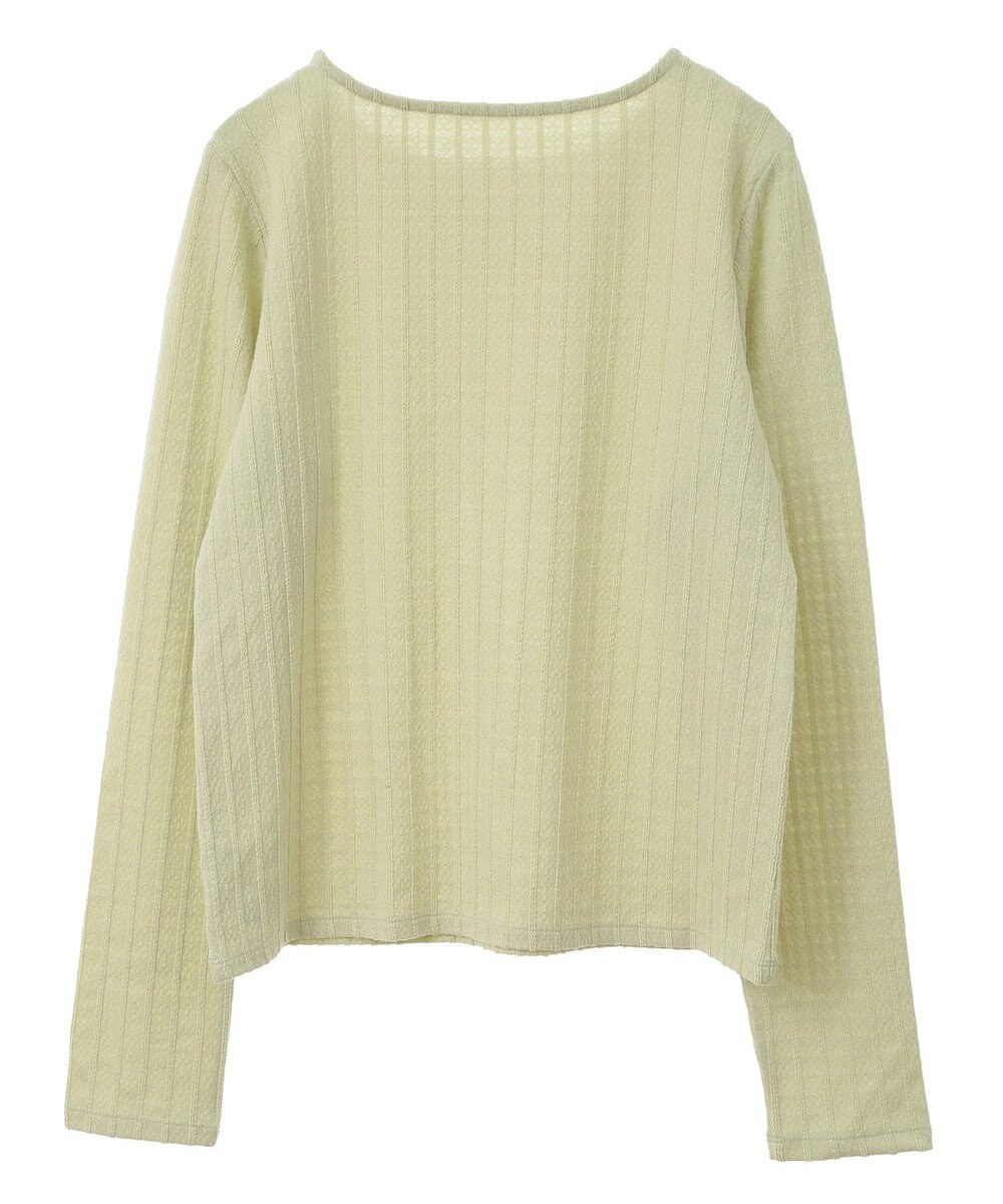 earth music&ecology ぽこぽこプルオーバー 