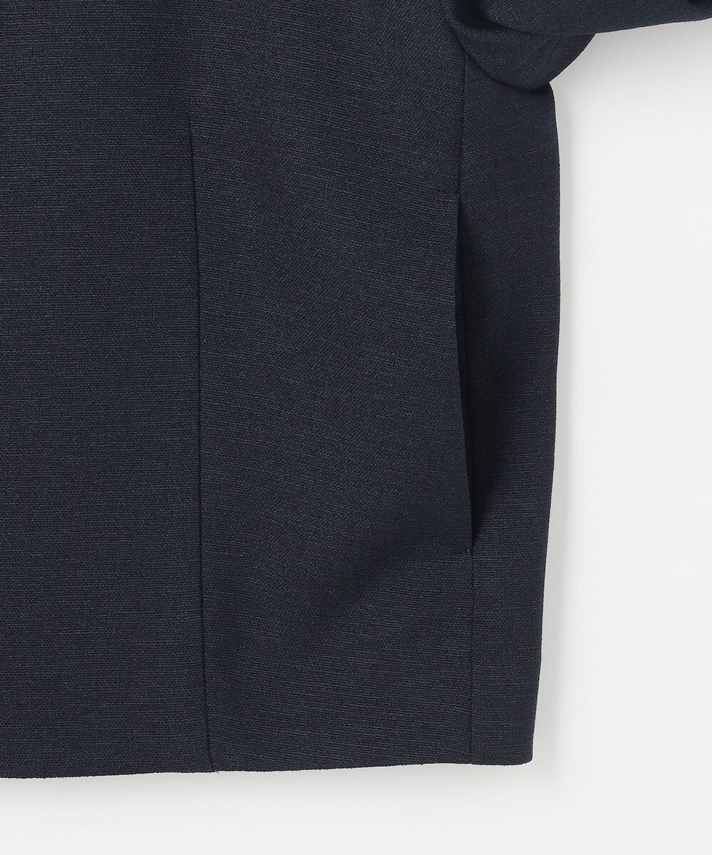 組曲 【WEB限定】ライトリネンライクノーカラー ジャケット 