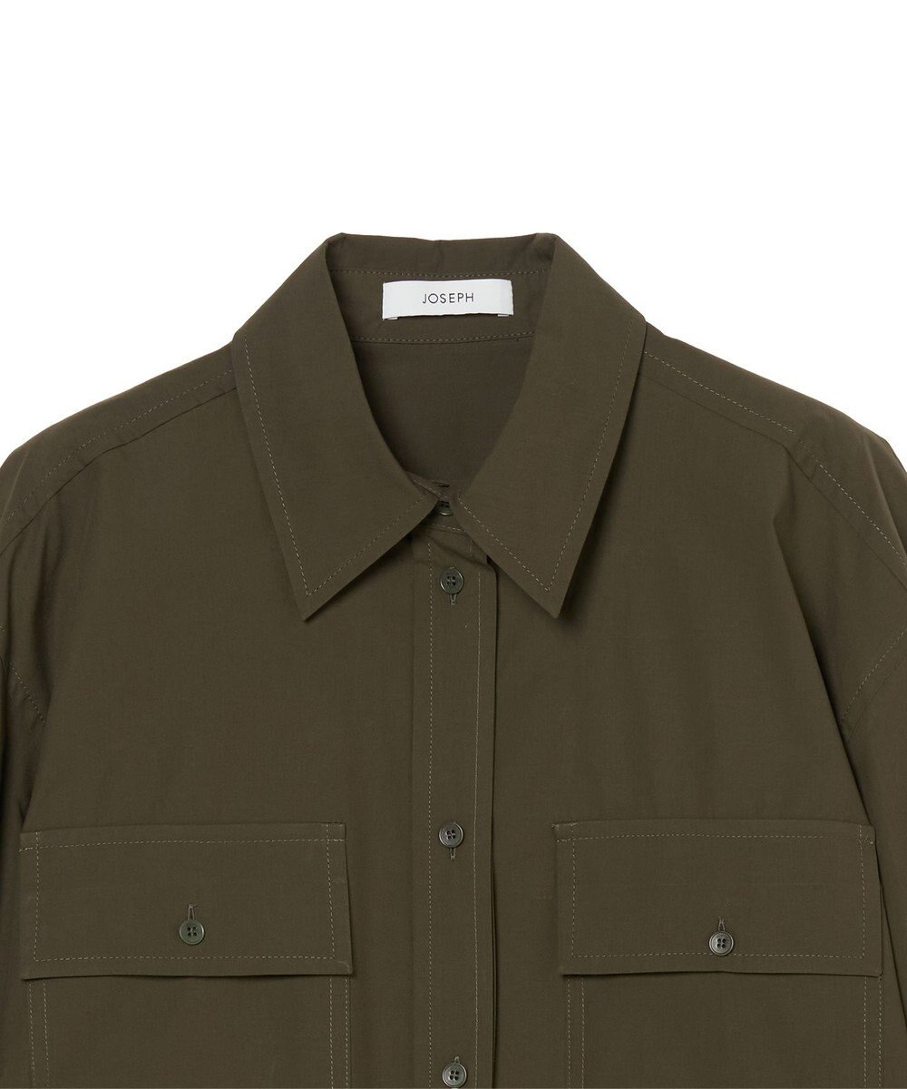 JOSEPH ポプリンコットン　ロングスリーブシャツ 