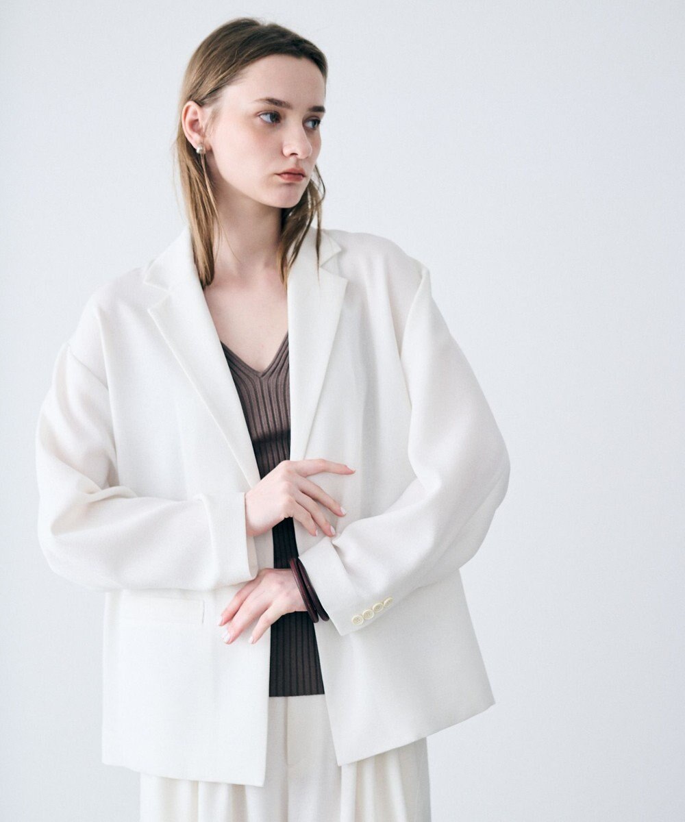 uncrave リネンライクツイル ジャケット 