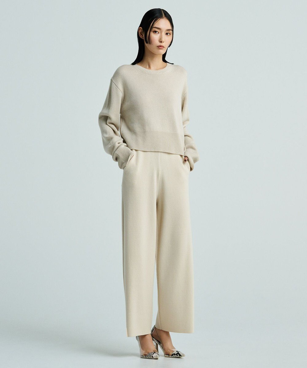 uncrave カシミヤニット（uncrave WHITE） 