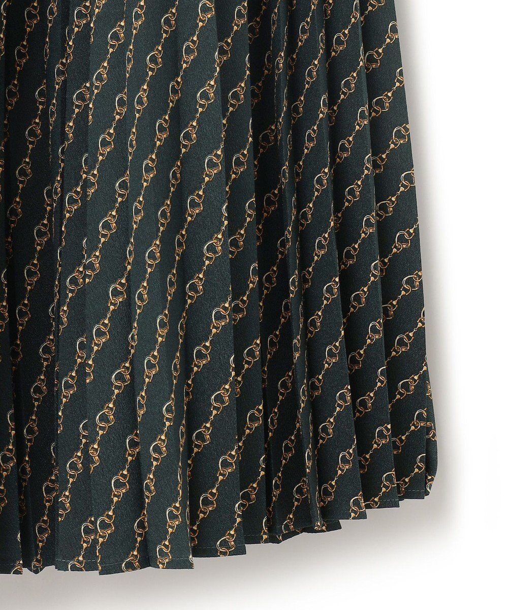 23区 【洗える】Ratti チェーンモチーフ プリーツスカート 